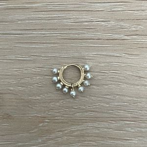 Maria Tash Pearl Coronet 6.5mm